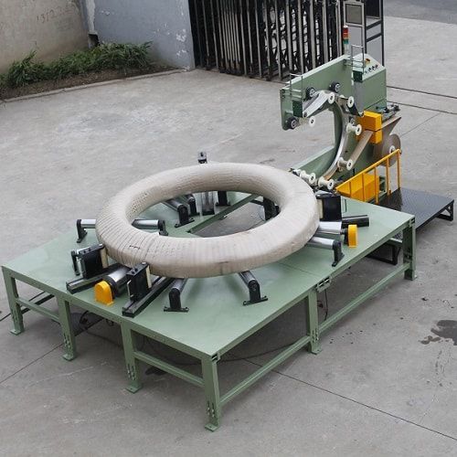 Envolvedora con anillo rotativo - FPW2500 - Shanghai Fhope machinery co.,ltd - automática / manual / para bobinas de hilo