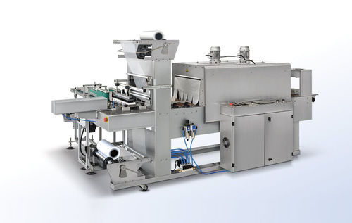 Retractiladora enteramente automática - SK-060EBS - Shanghai Fhope machinery co.,ltd - con túnel de retracción