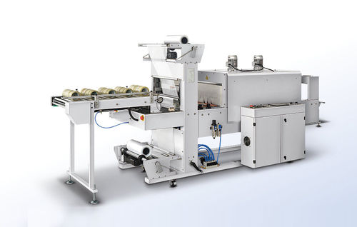 Retractiladora automática - SK-060CBS - Shanghai Fhope machinery co.,ltd - para productos cilíndricos