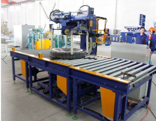 Línea de embalaje de neumáticos - Shanghai Fhope machinery co.,ltd - automática