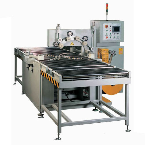 Envolvedora horizontal - FPB-400 - Shanghai Fhope machinery co.,ltd - con anillo rotativo / automática / para rodamiento