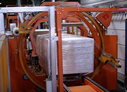 Envolvedora horizontal - Shanghai Fhope machinery co.,ltd - orbital / automática / para balas