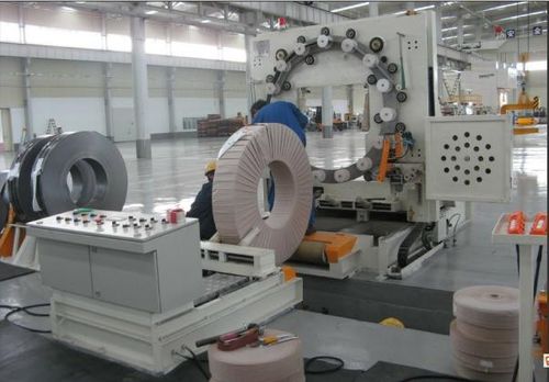 Línea de embalaje para bobinas - Shanghai Fhope machinery co.,ltd - automática