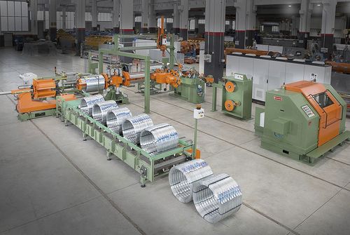 Enrolladora y embaladora automática - Shanghai Fhope machinery co.,ltd - para hilos de acero