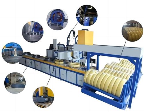 Enrolladora y embaladora automática - . - Shanghai Fhope machinery co.,ltd - para hilos de acero
