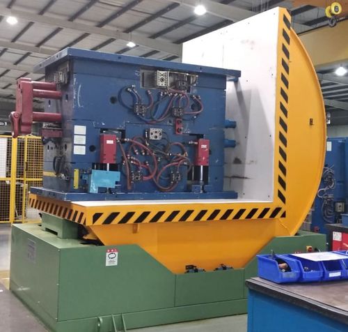 Volteador-volcador de moldes - Shanghai Fhope machinery co.,ltd - de posicionamiento / hidráulico / 180°
