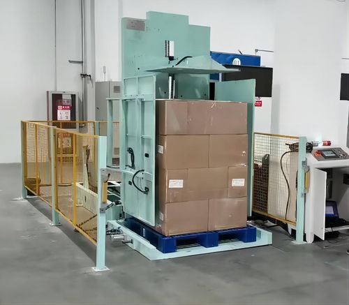 Cambiador de palets automatizado - FHOPE-PT01 - Shanghai Fhope machinery co.,ltd - hidráulico / para la industria alimentaria y de la bebida / con mando a distancia