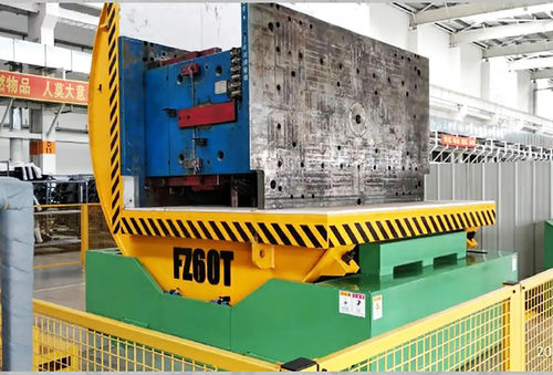 Volteador-volcador de moldes - FPMT-5 - Shanghai Fhope machinery co.,ltd - hidráulico / 90°