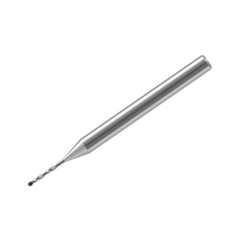 Fresa frontal hemisférica - NDBE-2 - Nagoya Precision Tools - carburo sólido / PCD / para materiales no ferrosos