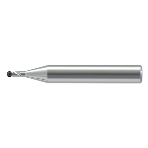 Fresa frontal hemisférica - NSBBE-2 - Nagoya Precision Tools - carburo sólido / de acabado / CBN