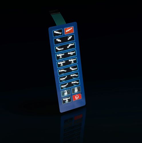 Teclado numérico con retroiluminación - Stil Elektronik - 20 teclas / empotrable