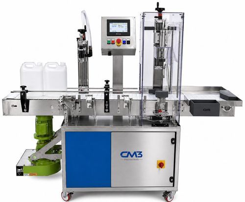 Llenadora enteramente automática - START LINE XL - CM3 ENGINEERING SRL - de barriles / para cubos / de líquidos