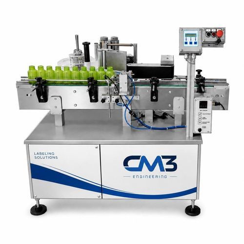 Etiquetadora automática - CM3 ENGINEERING SRL - para botellas / para frascos / wraparound