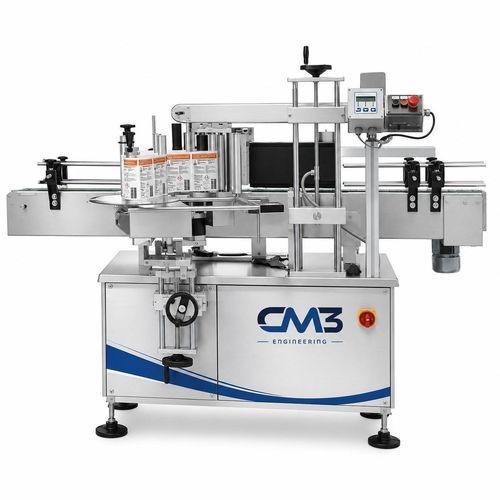 Etiquetadora totalmente automática - CM3 ENGINEERING SRL - para botellas / para tuberías / de cartón