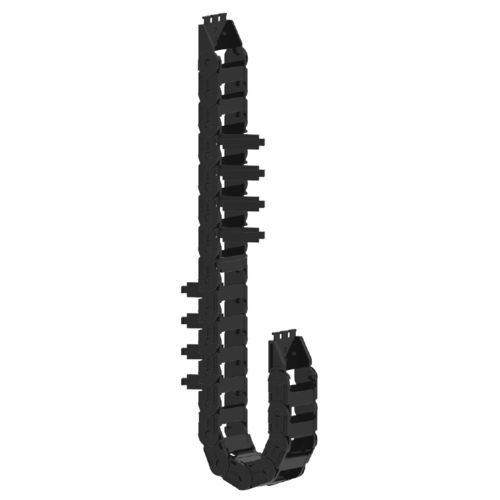Cadena portacables con eslavones practicables - CK15 F series - CKS KABLO TAŞIYICI SIS. SAN. TIC. A.S. - abrible / de plástico / con separadores