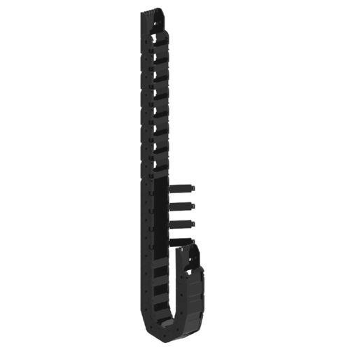 Cadena portacables con eslavones practicables - CK20 F 025 R040 - CKS KABLO TAŞIYICI SIS. SAN. TIC. A.S. - abrible / de plástico / con separadores