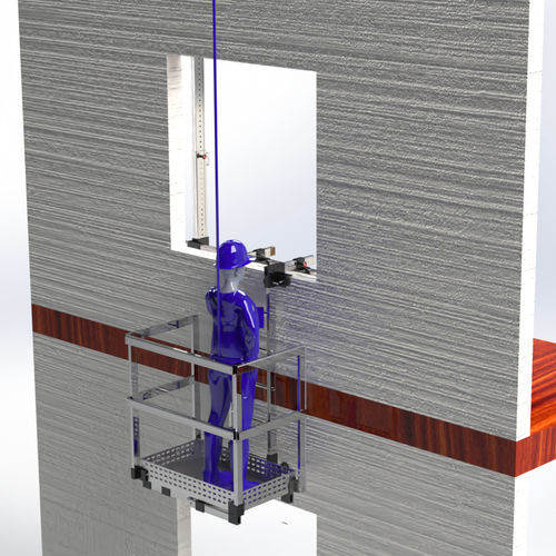 Plataforma de acceso - HOCKEY PAT - LERA - móvil / portaoperador / para obra
