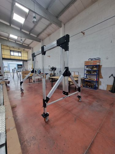 Pórtico ligero - PET 3000 - LERA - portátil / de aluminio