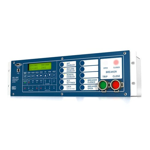 Relé de protección de tensión - SEL-311C - Schweitzer Engineering Laboratories - de control de reenganche / para línea eléctrica aérea