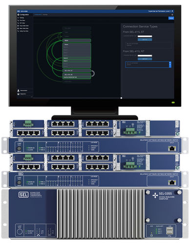 Conmutador Ethernet 16 puertos - SEL-2740S / SEL-5056 - Schweitzer Engineering Laboratories - Ethernet / en bastidor
