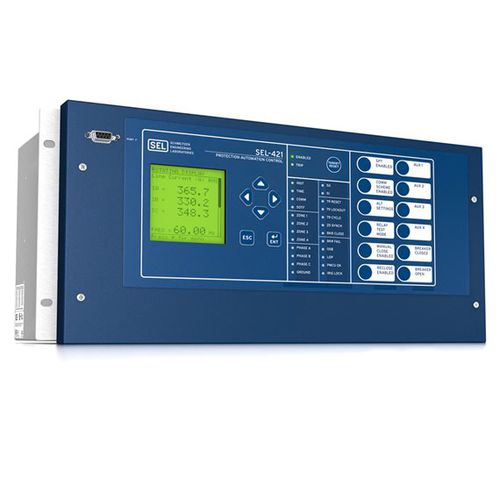 Relé de control de tensión - SEL-421 - Schweitzer Engineering Laboratories - programable / ajustable / configurable