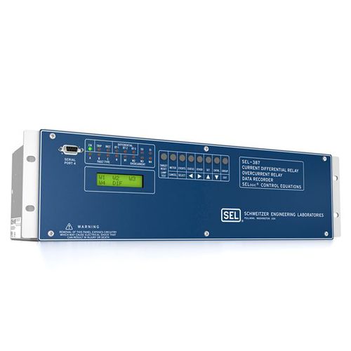 Relé de protección de sobreintensidad - SEL-387 - Schweitzer Engineering Laboratories - trifásico / programable