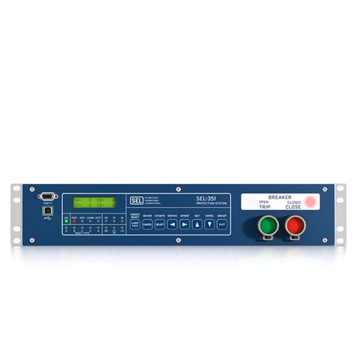 Relé de protección de sobreintensidad - SEL-351 - Schweitzer Engineering Laboratories - de sincronización / para montaje en panel / Ethernet