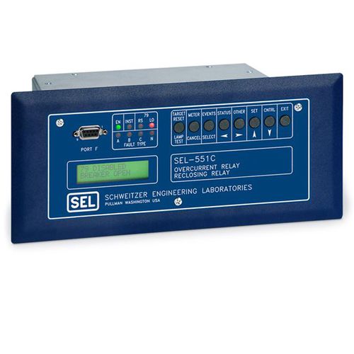 Relé de protección de sobreintensidad - SEL-551C - Schweitzer Engineering Laboratories - digital / configurable / ajustable