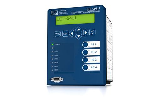 Controlador programable de automatización para montaje en panel - SEL-2411 - Schweitzer Engineering Laboratories - con E/S integradas / por red Ethernet / Modbus