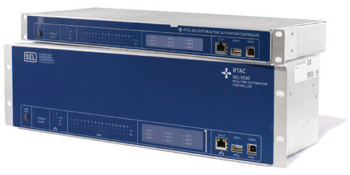 Controlador de automatismo en tiempo real con E/S integradas - SEL-3530 - Schweitzer Engineering Laboratories - con HMI gráfico / RS485 / RS232