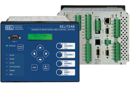 Controlador de batería de condensadores - SEL-734B - Schweitzer Engineering Laboratories