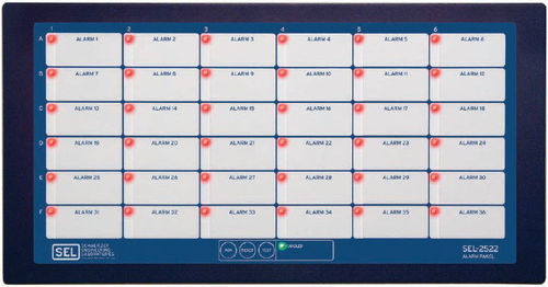 Anunciador de alarma en bastidor - SEL-2522 - Schweitzer Engineering Laboratories