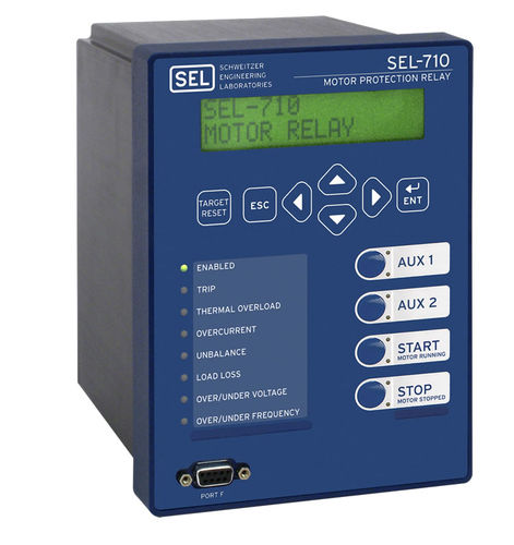 Relé de protección de subtensión - SEL-710 - Schweitzer Engineering Laboratories - de arco eléctrico / de sobreintensidad / trifásico