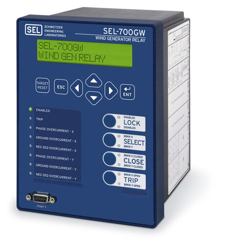Relé de protección de sincronización - SEL-700GW - Schweitzer Engineering Laboratories - AC/DC / para generador / para montaje en panel