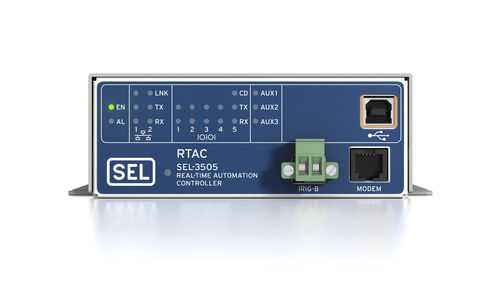 Autómata programable en riel DIN - SEL-3505 series - Schweitzer Engineering Laboratories - compacto / con E/S integradas / por red Ethernet