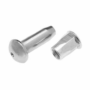 Tuerca hexagonal - 8056689659994 - VIPA spa - autoinsertable remachable / cilíndrica / de acero
