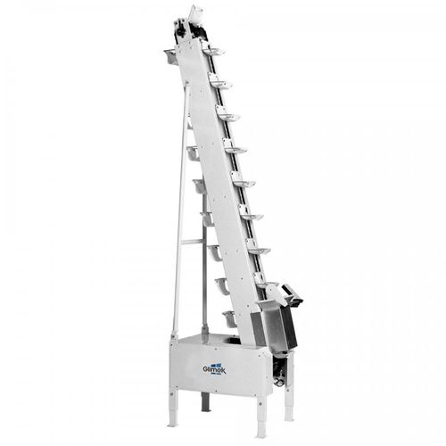 Transportador con cadena - CE500 - Glimek - vertical / de transporte / de pasta