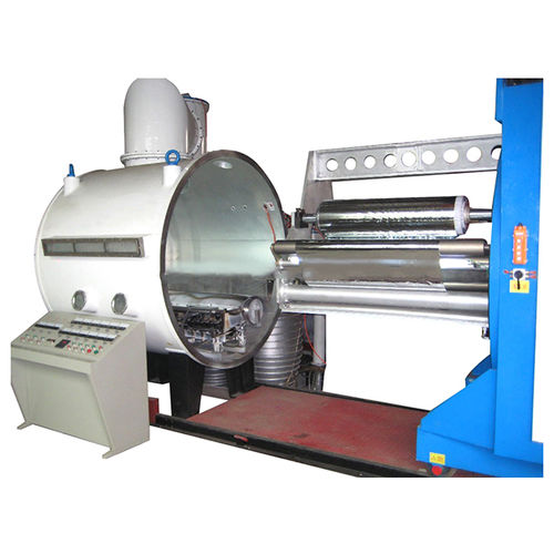 Máquina para estucado de tipo rodillo a rodillo - Ningbo Danko Vacuum Technology Company - por pulverización catódica / para el papel