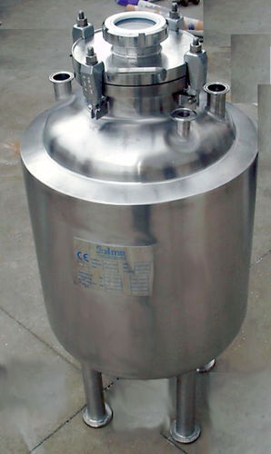 Recipiente de proceso - SO.L.ME SRL - de refrigeración / calefactor / de acero inoxidable