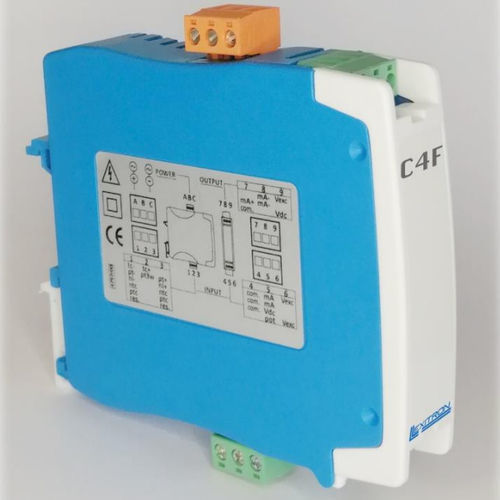 Convertidor de señal universal - C4F20 - Sensotec Instruments - en riel DIN / multifuncional
