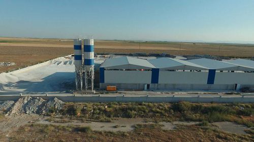 Planta de hormigón estacionaria - Pi 60 BP - Pi Makina Construction Machines - de 2 ejes