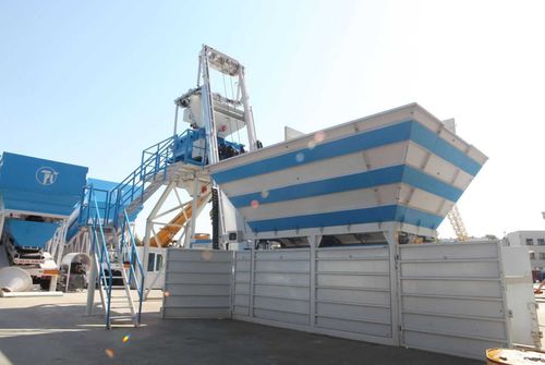 Planta de hormigón móvil - Pi 60cp - Pi Makina Construction Machines - compacta / de 2 ejes