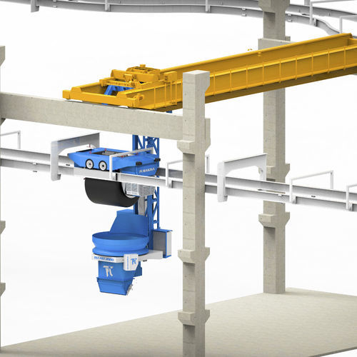 Tolva de distribución - Pi Fly - Pi Makina Construction Machines - de hormigón / para transporte