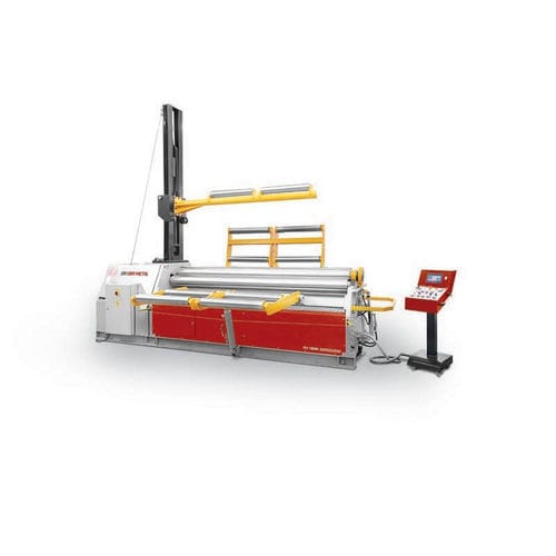 Máquina roladora de 4 rodillos - 4V HMR series - EBR METAL MACHINE&FOREIGN TRADE CO LTD - hidráulica / con panel de control portátil