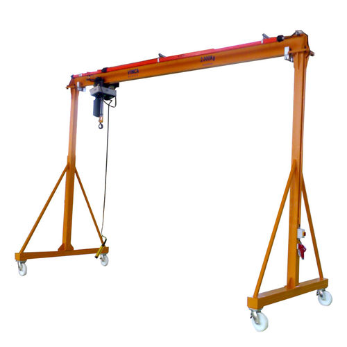 Pórtico portátil - VINCA EQUIPOS INDUSTRIALES - de acero / con altura regulable / ligero