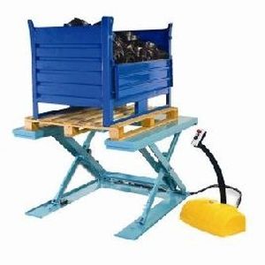 Mesa elevadora de tijera - VINCA EQUIPOS INDUSTRIALES - electrohidráulico / estacionaria / extraplana