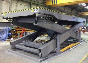 Mesa elevadora de tijeras simples - 61.0 - VINCA EQUIPOS INDUSTRIALES - electrohidráulico / móvil / para cargas pesadas