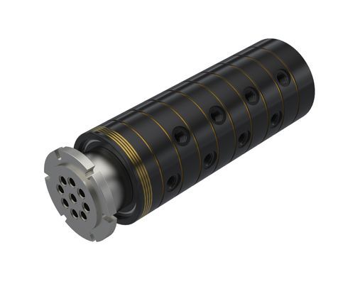 Racor giratorio para agua - M1-C8 - ROTOTECH MAKİNA SAN. VE DIŞ TİC. LTD. ŞTİ. - para aceite / para aire / de 8 pasos