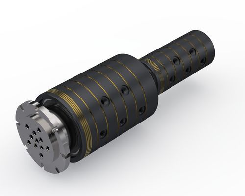 Racor giratorio para agua - M1-C10 - ROTOTECH MAKİNA SAN. VE DIŞ TİC. LTD. ŞTİ. - para aceite / para aire / de 10 pasos