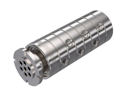 Racor giratorio para productos agroalimentarios - M1-S6 SS - ROTOTECH MAKİNA SAN. VE DIŞ TİC. LTD. ŞTİ. - de 6 pasos / para aplicaciones de alta temperatura / para aplicaciones con caucho y plástico